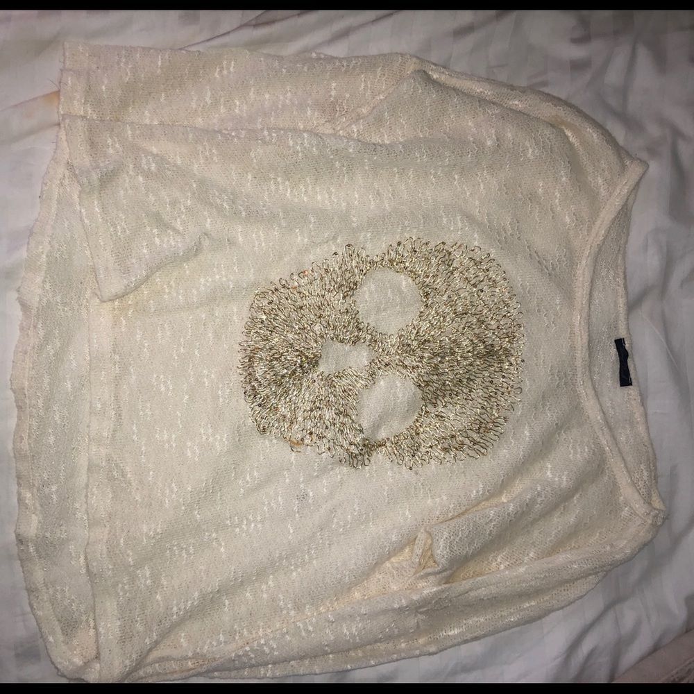 Honey punch skull sweater